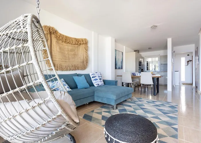 Hébergement de vacances Home2book Ocean View House El Medano, Pool